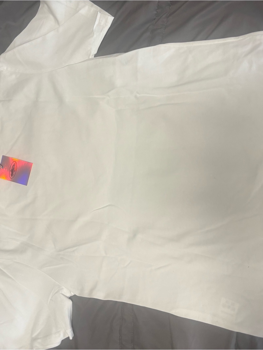 Classic Men's White Short Sleeve Tee